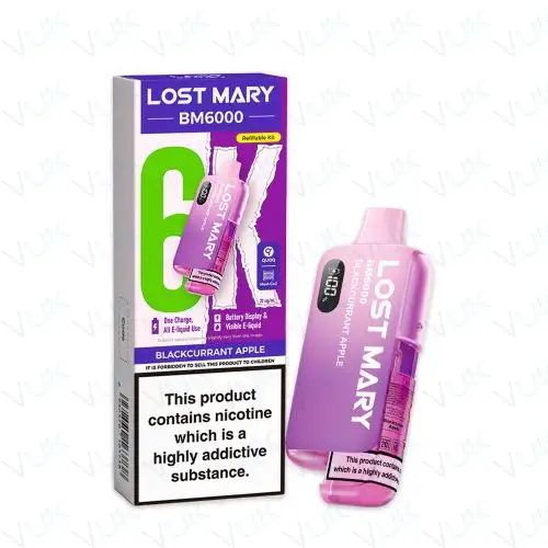 balckcurrant-apple--lost-mary-bm6000-prefilled-pod-vape-kit Lost Mary BM6000 Prefilled Pod Kit