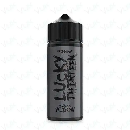 black-widow--lucky-thirteen-short-fill-e-liquids Lucky Thirteen Black Widow 100ml Shortfill