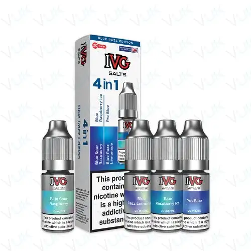 IVG 4-in-1 Salts Blue Razz Edition Nic Salt
