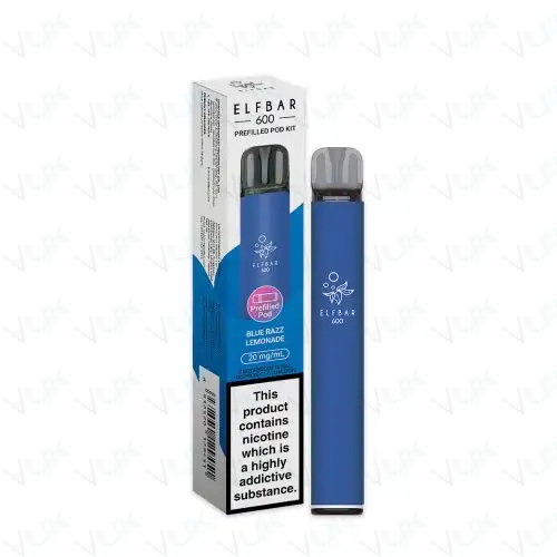 blue-razz-lemoande--elf-bar-600-prefilled-pod-vape-kit Elf Bar 600 Prefilled Pod Kit