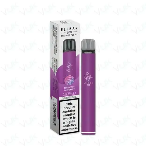 blueberry-raspberry--elf-bar-600-prefilled-pod-vape-kit Elf Bar 600 Prefilled Pod Kit